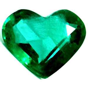 1.48 carat Heart Emerald - Gemstone Thumbnail