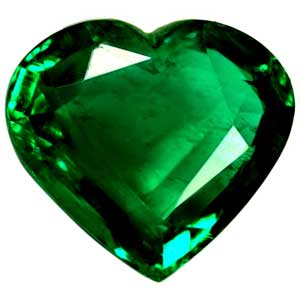 1.85 carat Heart Emerald - Gemstone Thumbnail
