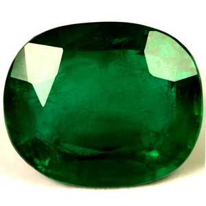 Emerald Cushion 3.31 carat Green Photo