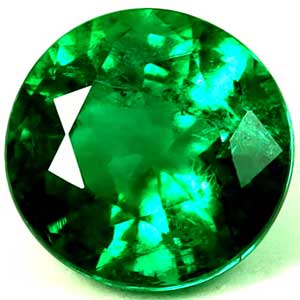 0.98 carat Round Emerald - Gemstone Thumbnail