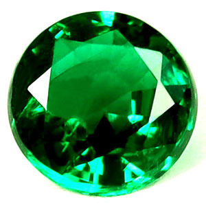 0.40 carat Round Emerald - Gemstone Thumbnail