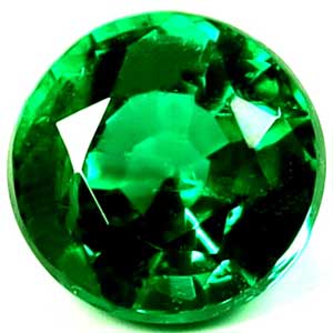 0.43 carat Round Emerald - Gemstone Thumbnail