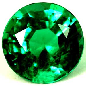Emerald Round 0.60 carat Green Photo