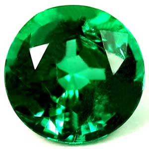 0.75 carat Round Emerald - Gemstone Thumbnail