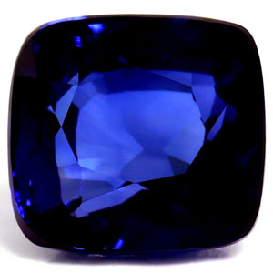 Sapphire Cushion 1.02 carat Blue Photo