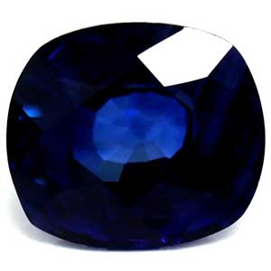Sapphire Cushion 0.89 carat Blue Photo