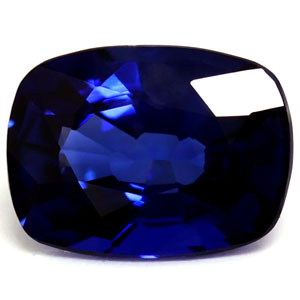 Sapphire Cushion 0.94 carat Blue Photo