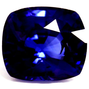 Sapphire Cushion 0.86 carat Blue Photo