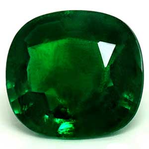Emerald Cushion 0.68 carat Green Photo