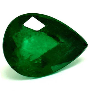 0.60 carat Pear Emerald - Gemstone Thumbnail