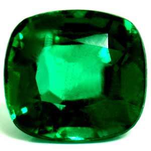 Emerald Cushion 2.92 carat Green Photo