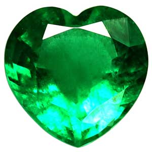1.49 carat Heart Emerald - Gemstone Thumbnail