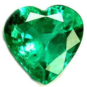 1.32 carat Heart Emerald - Gemstone Thumbnail