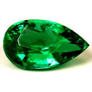 0.64 carat Pear Emerald - Gemstone Thumbnail