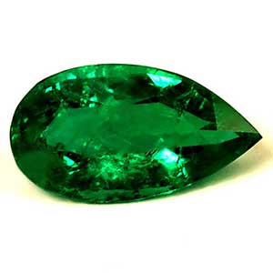 0.68 carat Pear Emerald - Gemstone Thumbnail