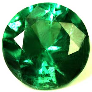 0.97 carat Round Emerald - Gemstone Thumbnail