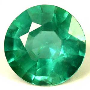 0.66 carat Round Emerald - Gemstone Thumbnail