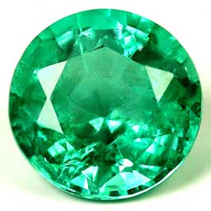 0.54 carat Round Emerald - Gemstone Thumbnail