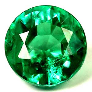 0.44 carat Round Emerald - Gemstone Thumbnail
