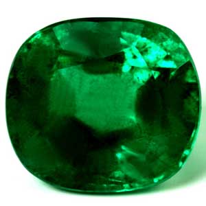 Emerald Cushion 3.82 carat Green Photo