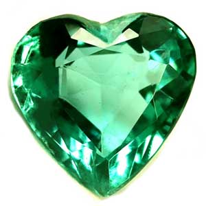 1.14 carat Heart Emerald - Gemstone Thumbnail