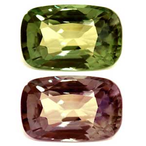 Alexandrite Cushion 1.15 carat Green Photo