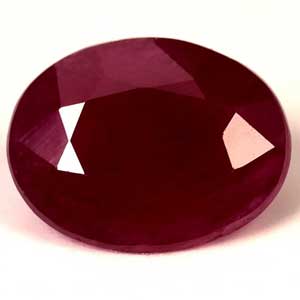 3.34 carat Oval Ruby - Gemstone Thumbnail
