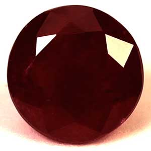 0.93 carat Round Ruby - Gemstone Thumbnail