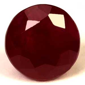 1.25 carat Round Ruby - Gemstone Thumbnail