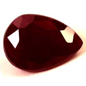0.93 carat Pear Ruby - Gemstone Thumbnail