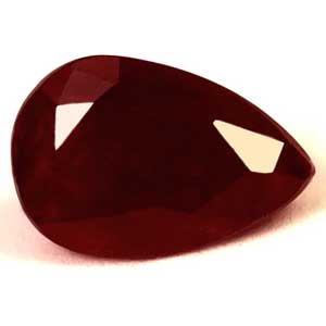 0.93 carat Pear Ruby - Gemstone Thumbnail