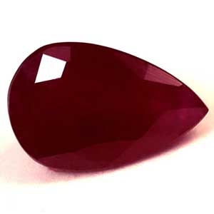 0.98 carat Pear Ruby - Gemstone Thumbnail