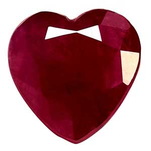 1.09 carat Heart Ruby - Gemstone Thumbnail