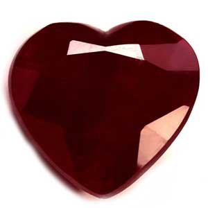 2.43 carat Heart Ruby - Gemstone Thumbnail