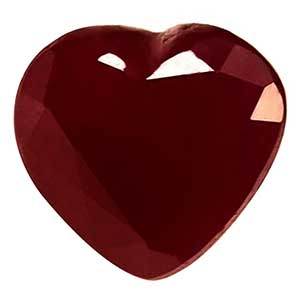 0.75 carat Heart Ruby - Gemstone Thumbnail