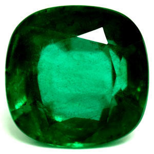 Emerald Cushion 5.26 carat Green Photo