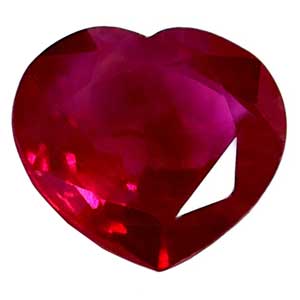 0.66 carat Heart Ruby - Gemstone Thumbnail