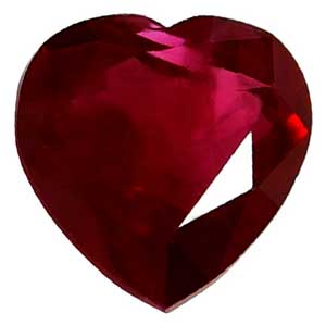 0.68 carat Heart Ruby - Gemstone Thumbnail