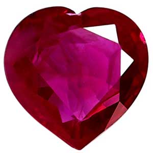 0.61 carat Heart Ruby - Gemstone Thumbnail