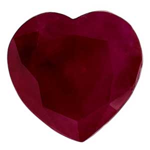 1.07 carat Heart Ruby - Gemstone Thumbnail