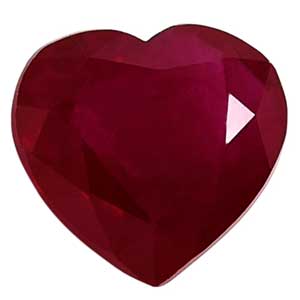 0.65 carat Heart Ruby - Gemstone Thumbnail
