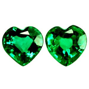 0.92 carat Heart Emerald - Gemstone Thumbnail