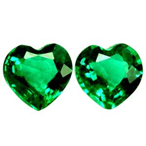 0.77 carat Heart Emerald - Gemstone Thumbnail