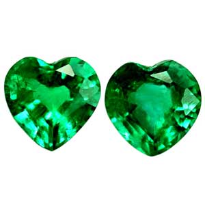 0.81 carat Heart Emerald - Gemstone Thumbnail