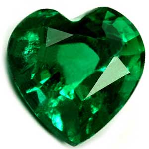 0.42 carat Heart Emerald - Gemstone Thumbnail