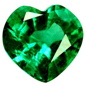 1.01 carat Heart Emerald - Gemstone Thumbnail
