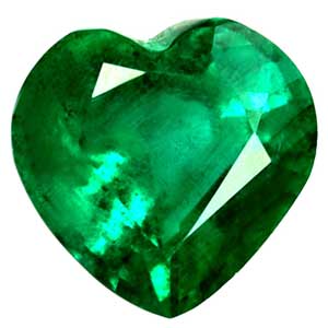 1.13 carat Heart Emerald - Gemstone Thumbnail