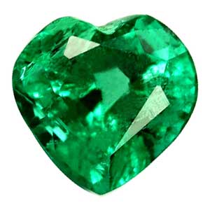 0.57 carat Heart Emerald - Gemstone Thumbnail