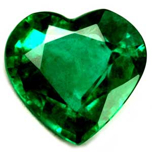 1.27 carat Heart Emerald - Gemstone Thumbnail