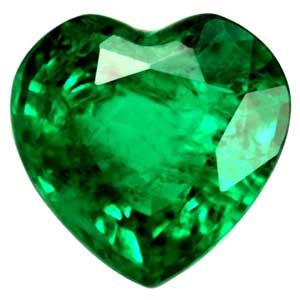 1.35 carat Heart Emerald - Gemstone Thumbnail